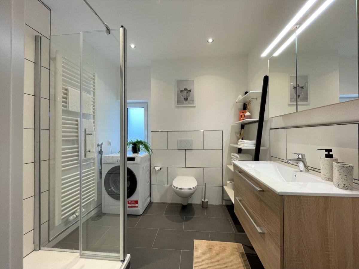 Bunter Hund Apartments - Zentrales Apartment, Parkplatz, Wintergarten, Kinderzimmer Rothenburg ob der Tauber Dış mekan fotoğraf